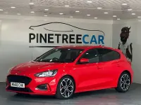 Used Ford Focus ST-Line X 120 HP (88 kW) 2018 Red Hatchback