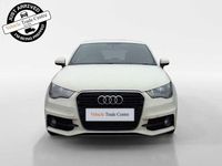 Used Audi A1 Sportback S-Line 105 HP (77 kW) 2014 White Hatchback