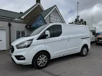 Used Ford Transit Custom Limited 130 HP (95 kW) 2022 White Van