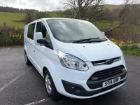 Used Ford Transit Custom Limited 155 HP (114 kW) 2014 White Van
