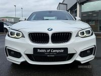 Used BMW 218 M Sport 2019 White Coupe