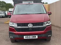 Used VW Transporter Highline 204 HP (150 kW) 2021 Red Van