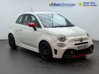 Used Abarth 595 160 HP (117 kW) 2017 White Hatchback
