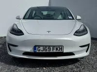 Used Tesla Model 3 Performance 461 kW (627 HP) 2019 White Sedan