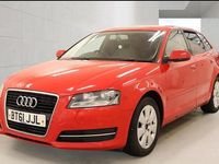 Used Audi A3 2011 Red Hatchback