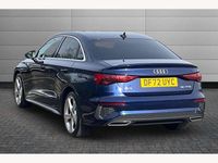 Used Audi A3 S-Line 110 HP (80 kW) 2023 Blue Sedan