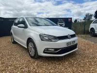 Used VW Polo SE 90 HP (66 kW) 2015 White Hatchback