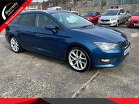 Begagnad Seat Leon FR 184 HK (135 kW) 2015 Blå Kombi