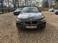 Used BMW 118 Sport Line 143 HP (105 kW) 2014 Black Hatchback