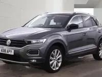 Used VW T-Roc SEL 150 HP (110 kW) 2018 Grey SUV
