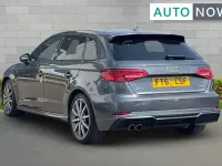 Used Audi A3 Black Edition 150 HP (110 kW) 2018 Grey Sedan