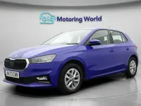 Used Skoda Fabia Comfort 110 HP (80 kW) 2023 Blue Hatchback