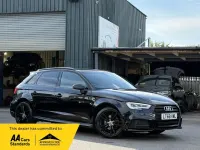 Used Audi A3 S-Line 2018 Black Sedan