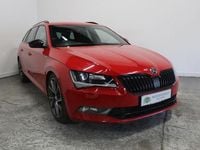 Used Skoda Superb SportLine 190 HP (139 kW) 2016 Red Estate