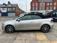 Used VW Golf Cabriolet GT 105 HP (77 kW) 2014 Silver Cabriolet