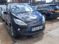 Used Ford Ka Zetec 2015 Black Hatchback