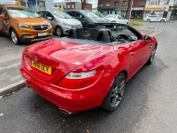 Used Mercedes SLK200 AMG Edition 1 184 HP (135 kW) 2011 Red Cabriolet
