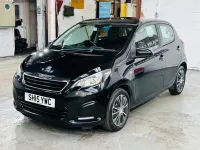 Used Peugeot 108 Active 2015 Black Hatchback