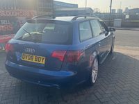 Used Audi A4 S-Line 170 HP (125 kW) 2008 Blue Estate