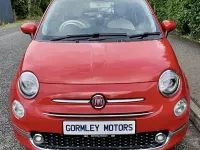 Used Fiat 500 Lounge 69 HP (50 kW) 2018 Red Hatchback