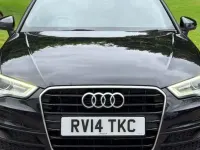 Used Audi A3 Sportback S-Line 150 HP (110 kW) 2014 Black Hatchback