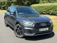 Used Audi Q5 Black Edition 299 HP (219 kW) 2020 Grey SUV
