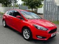 Used Ford Focus Zetec 2016 Red Hatchback