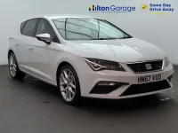Used Seat Leon FR 125 HP (91 kW) 2018 White Hatchback