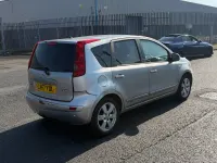 Used Nissan Note Tekna 110 HP (80 kW) 2007 Silver Hatchback