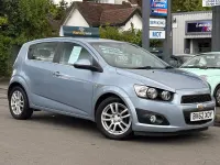 Used Chevrolet Aveo LTZ 2012 Blue Hatchback
