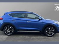 Used Hyundai Tucson Premium SE 136 HP (100 kW) 2019 Blue SUV