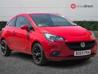 Used Vauxhall Corsa 75 HP (55 kW) 2019 Red Hatchback