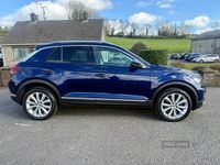 Used VW T-Roc SEL 150 HP (110 kW) 2019 Blue SUV