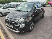 Used Fiat 500 S 69 HP (50 kW) 2019 Black Hatchback