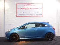 Used Vauxhall Corsa Edition 75 HP (55 kW) 2016 Blue Hatchback