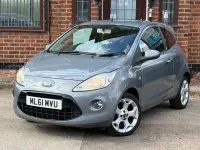 Used Ford Ka Metall 69 HP (50 kW) 2011 Silver Hatchback