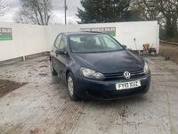 Used VW Golf VI S 105 HP (77 kW) 2010 Blue Hatchback