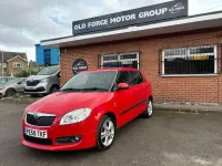 Used Skoda Fabia Sport 105 HP (77 kW) 2008 Red Hatchback