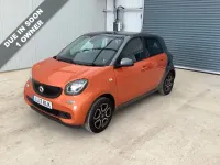 Used Smart ForFour Prime 71 HP (52 kW) 2017 Orange Hatchback