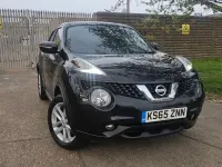 Używany Nissan Juke N-Connecta 117 KM (86 kW) 2016 Czarny SUV