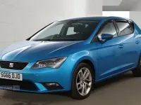 Usado Seat Leon SE Dynamic 110 CV (80 kW) 2016 Azul Utilitario