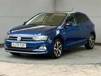 Used VW Polo Match 95 HP (69 kW) 2020 Blue Hatchback