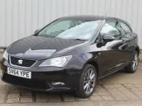Begagnad Seat Ibiza I-Tech 2014 Svart Halvkombi
