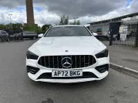 Used Mercedes CLA35 AMG AMG 306 HP (225 kW) 2022 White Coupe