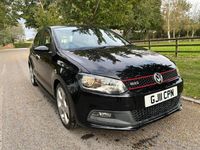 Used VW Polo GTI 180 HP (132 kW) 2011 Black Hatchback