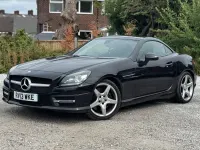Used Mercedes SLK250 AMG 204 HP (150 kW) 2013 Black Cabriolet
