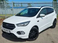 Used Ford Kuga ST-Line X 120 HP (88 kW) 2018 White SUV
