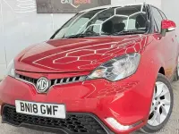 Used MG MG3 106 HP (77 kW) 2018 Hatchback