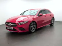 Used Mercedes A200 AMG Line Premium 163 HP (119 kW) 2019 Red Hatchback