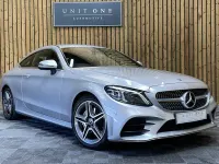 Used Mercedes C220 AMG Line Premium 2019 Silver Coupe